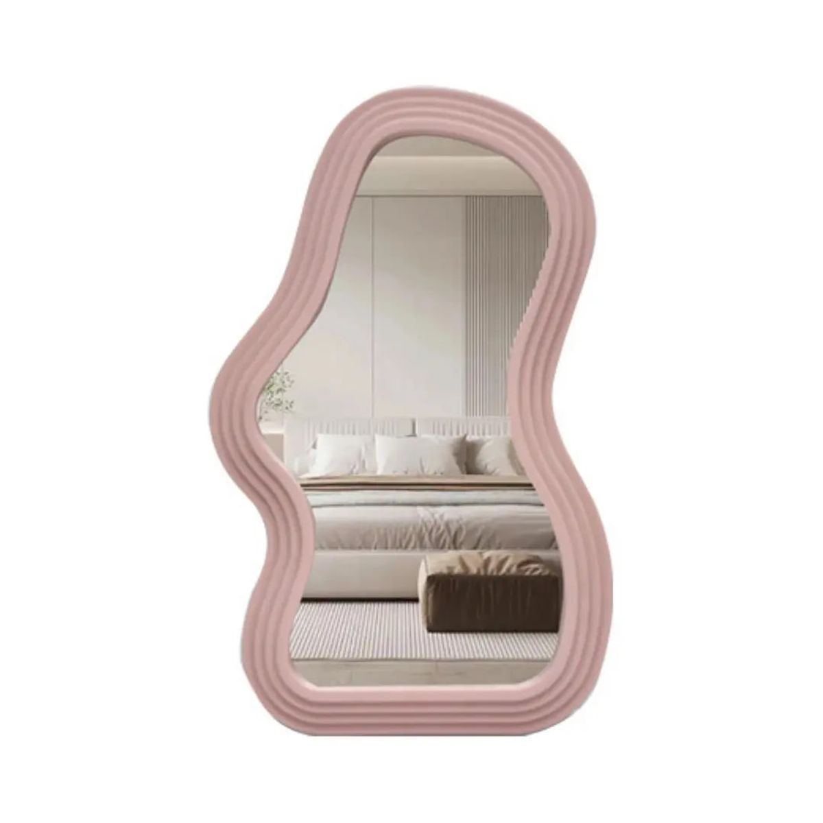 TOPSOC - Espejo Muro Asimétrico 41x26 cm