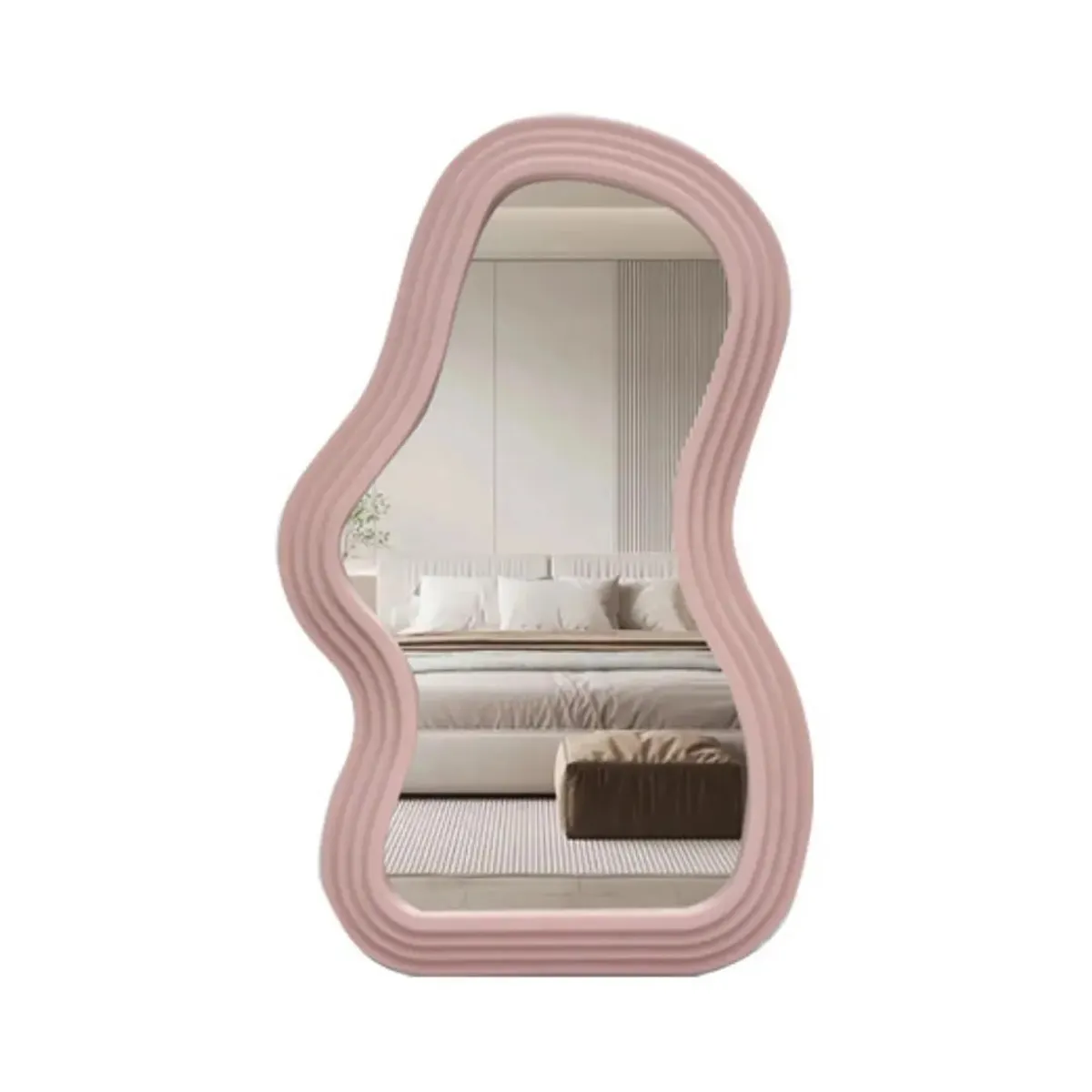 TOPSOC - Espejo Muro Asimétrico 41x26 cm