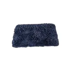 GENERICO - ALFOMBRA PELUDAS SHAGGY 50CMX80CM GRIS OCURO