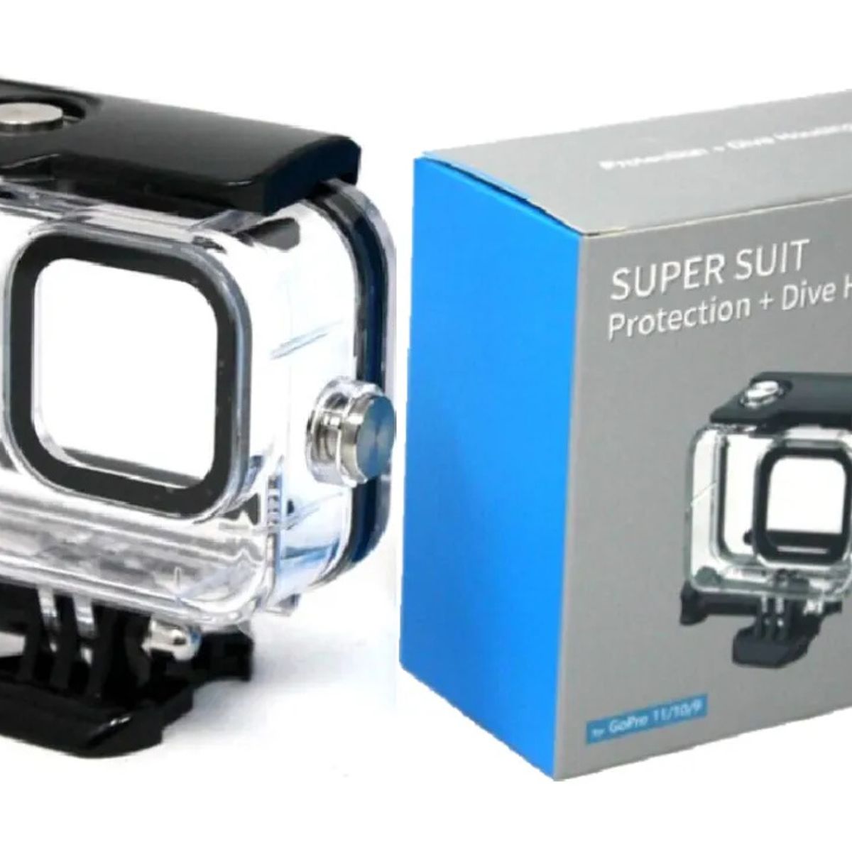 ZG STORE - Carcasa Impermeable Para Gopro Hero 9 10 11 12 13 Black