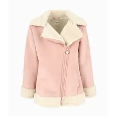 4KIDS - Abrigo niña aviadora rosado 4 Kids