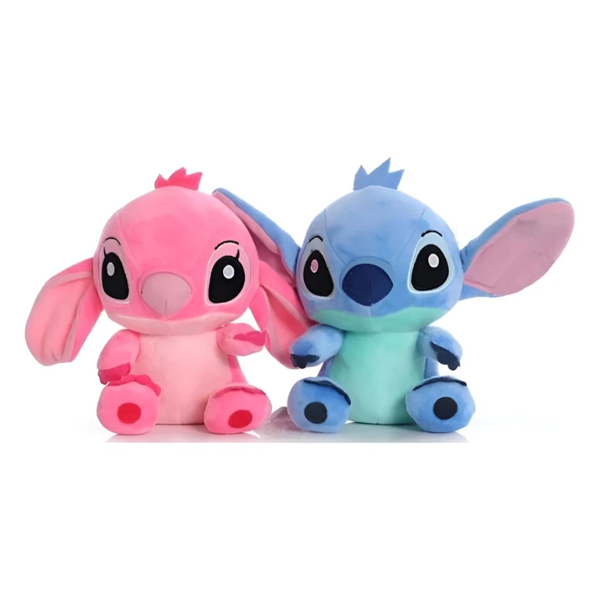 GENERICO - Pareja de Peluches Lilo y Stitch 20 cm