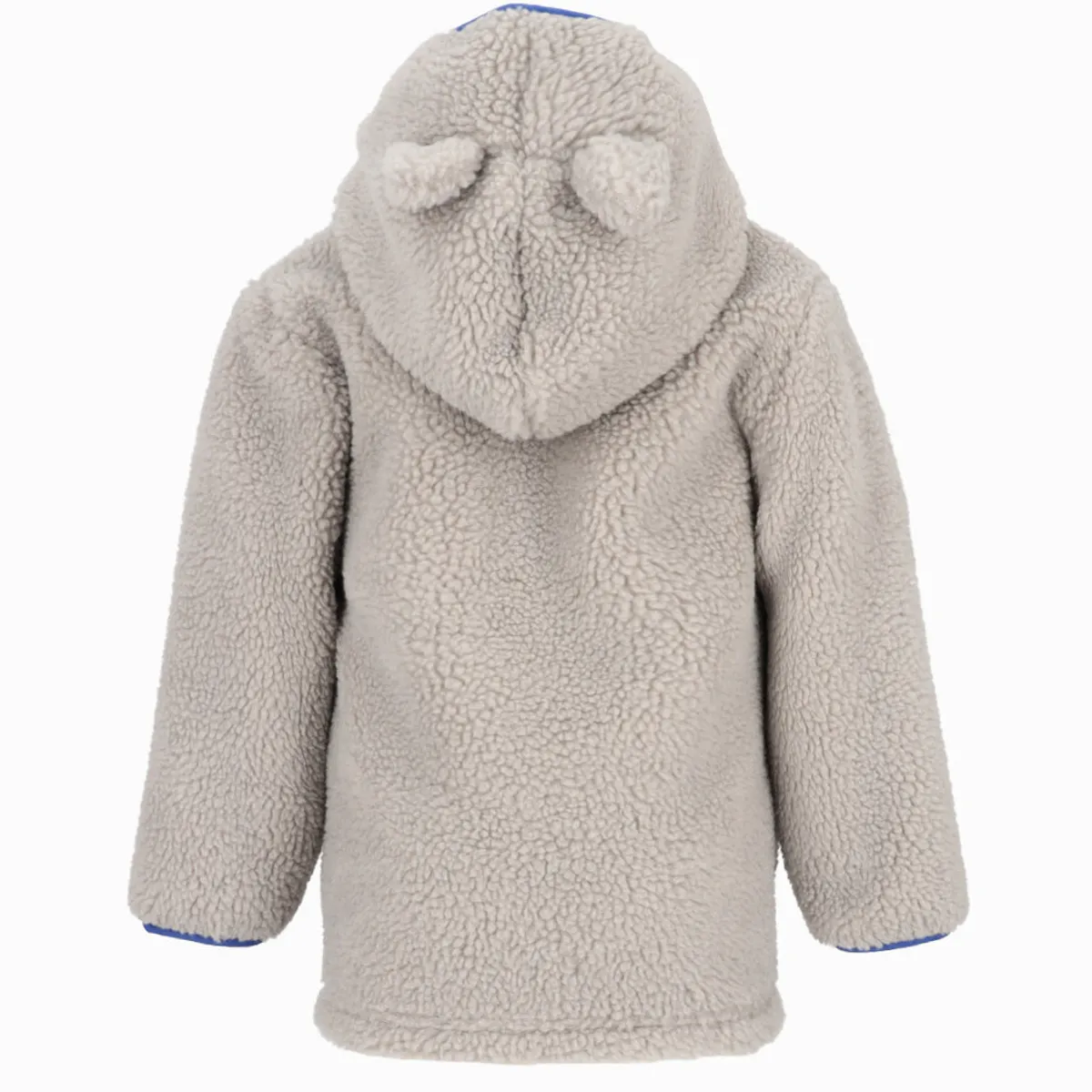 4KIDS - Polerón bebés sherpa gris 4 Kids