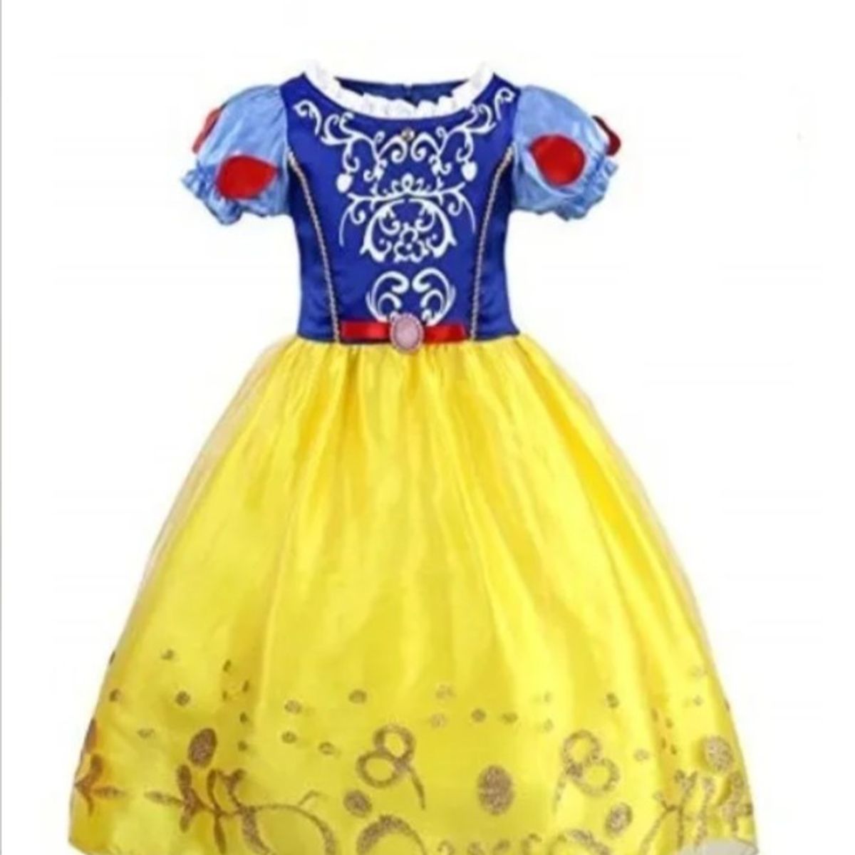 GENERICO - Disfraz Clásico de Princesa de Cuento de Hadas Talla 140 cm