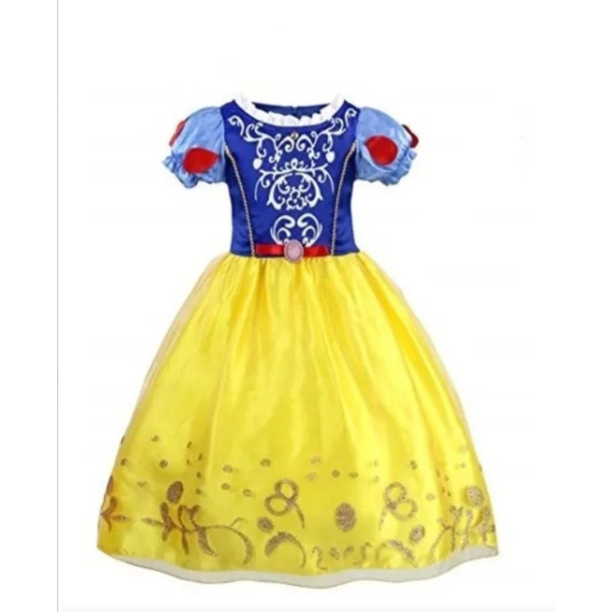 GENERICO - Disfraz Clásico de Princesa de Cuento de Hadas Talla 140 cm