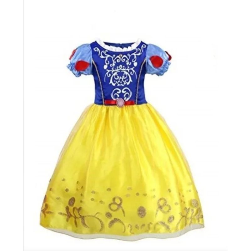 GENERICO - Disfraz Clásico de Princesa de Cuento de Hadas Talla 100 cm