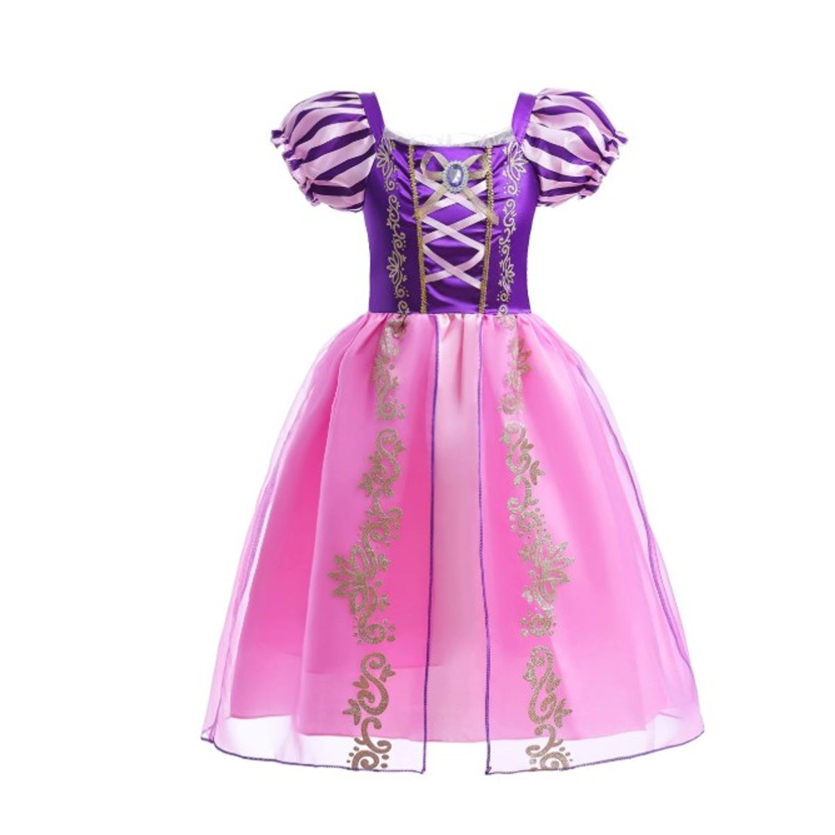 GENERICO - Disfraz de Princesa de Cuento de Hadas Talla 130 cm