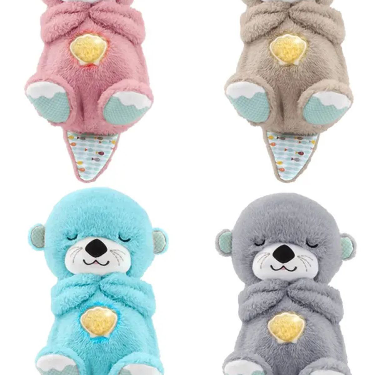 MOVI - PELUCHE NUTRIA MUSICAL CON LUZ LED PARA NIÑA CON RESPIRACION