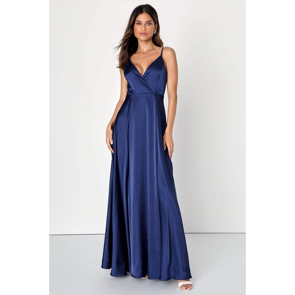 LUNA - VESTIDO DE FIESTA SIENA SATIN