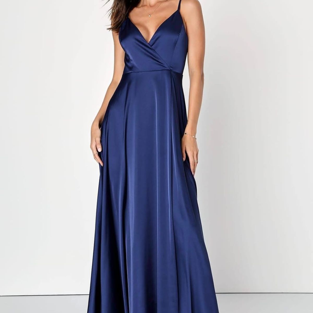 LUNA - VESTIDO DE FIESTA SIENA SATIN