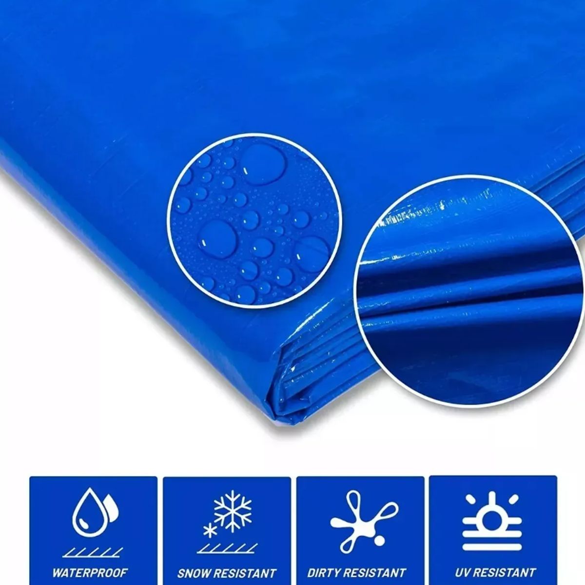 GENERICO - Carpa Lona Cobertor Multiusos Impermeable 3 X 3 Metros