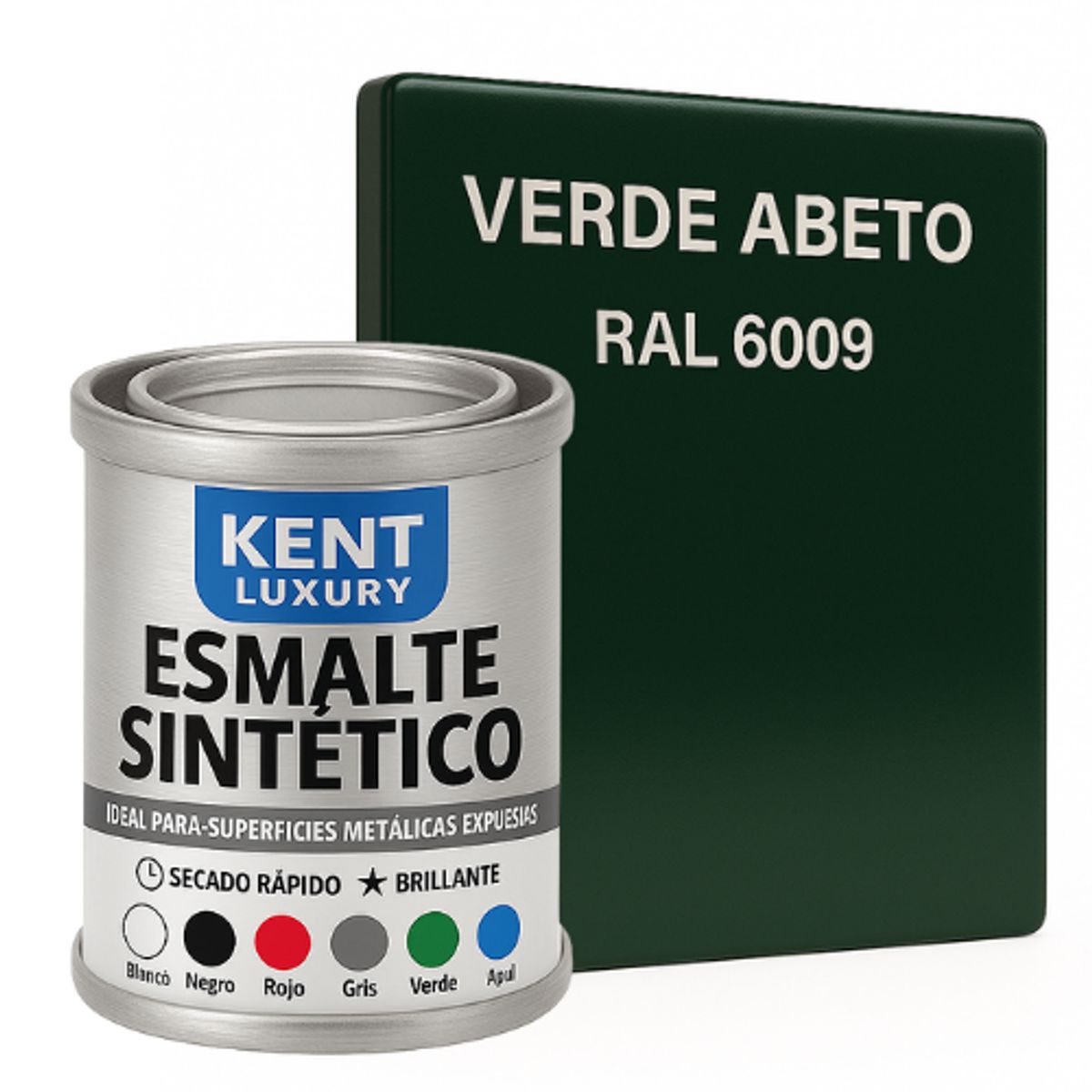 KENT - ESMALTE SINTETICO - 132 GALÓN - VERDE ABETO