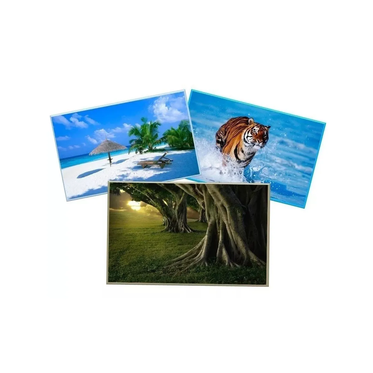 NO LOGO - Papel Foto Fotografico Brillante Glossy 4r 100 Hojas 10x15