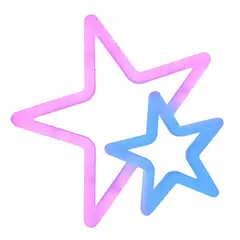 OEM - Letrero Led Neon Adorno Estrella Doble Lampara