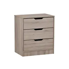 MOBIKIT - Comoda Misuri 3 Cajones Roble Santana