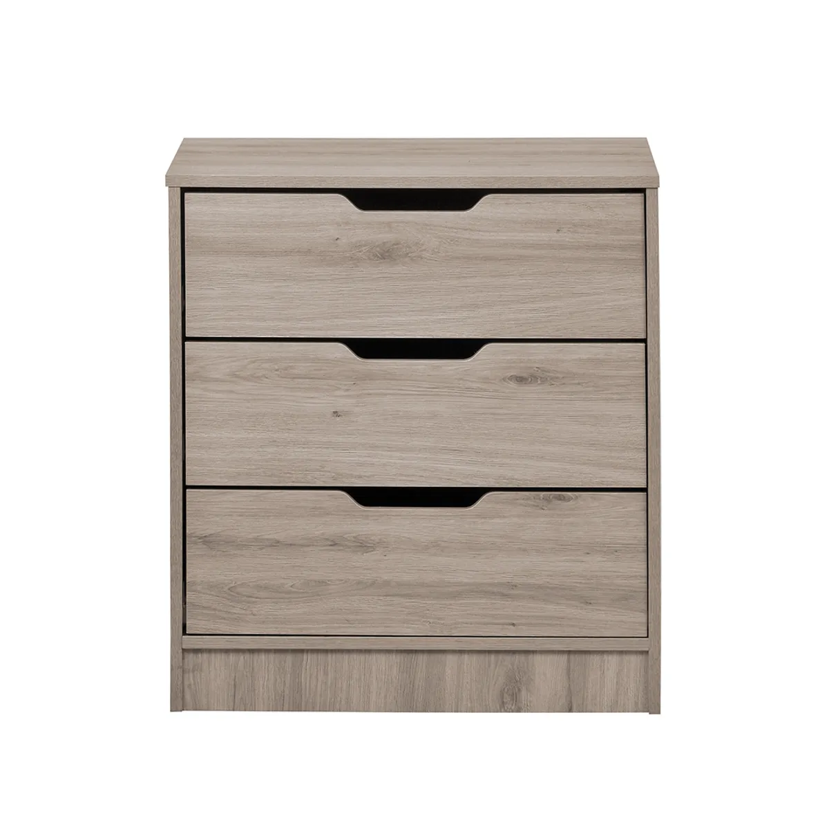 MOBIKIT - Comoda Misuri 3 Cajones Roble Santana Mobikit