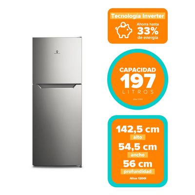 Imagen 2 del producto Refrigerador 197L No Frost Top Freezer Inverter Altus 1200 L