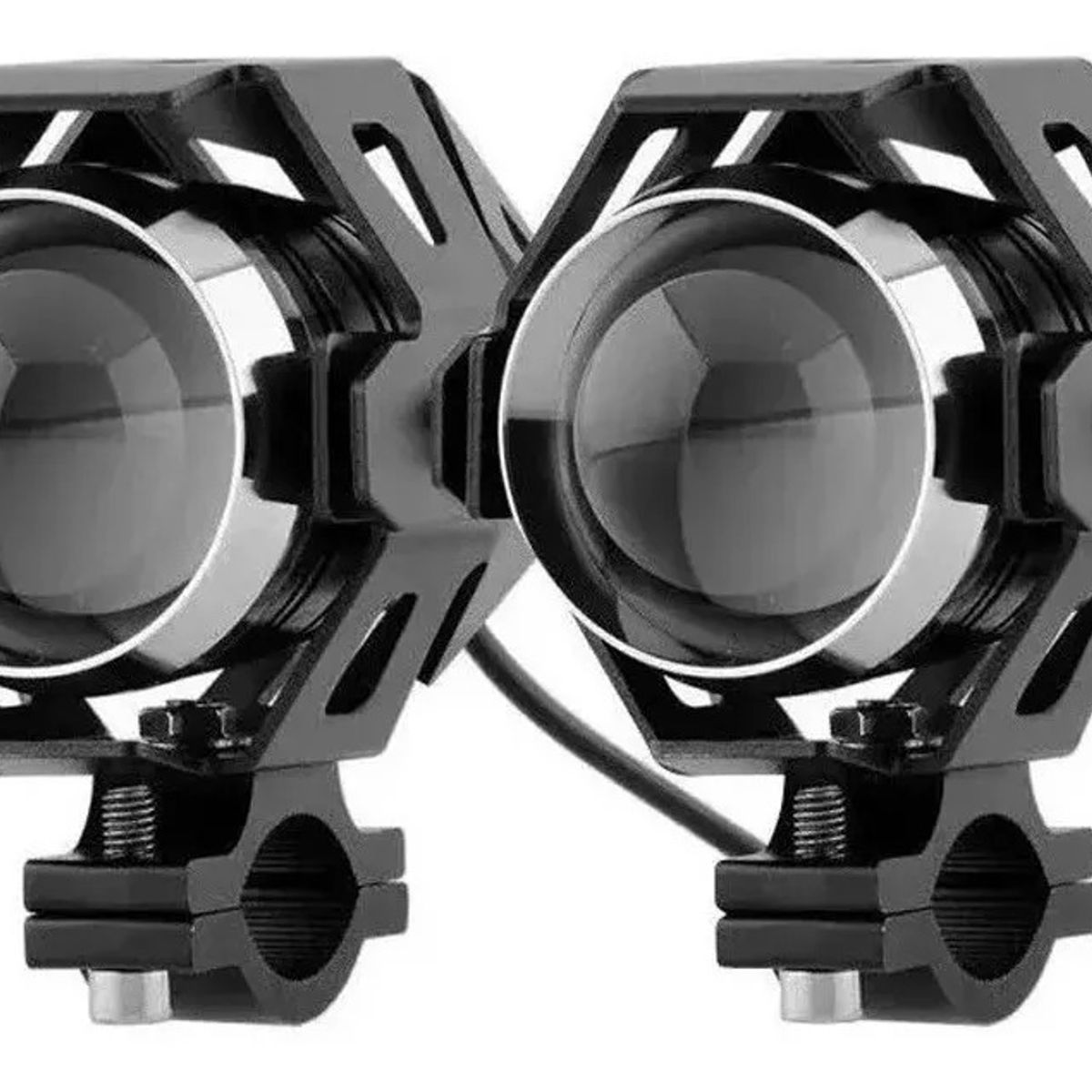 NO LOGO - Kit 2 Focos Neblineros Led 72w Blanco Auto Moto 4x4 Utv Atv