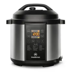 MADEMSA - Olla Eléctrica Multicocción 6L Temporizador MPC20
