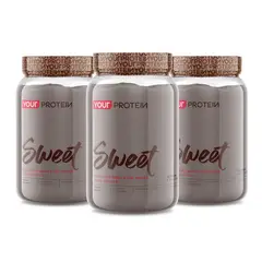 GENERICO - Pack x3 Proteina Whey Sweet Cacao By Chef Protein 1320g YPTN