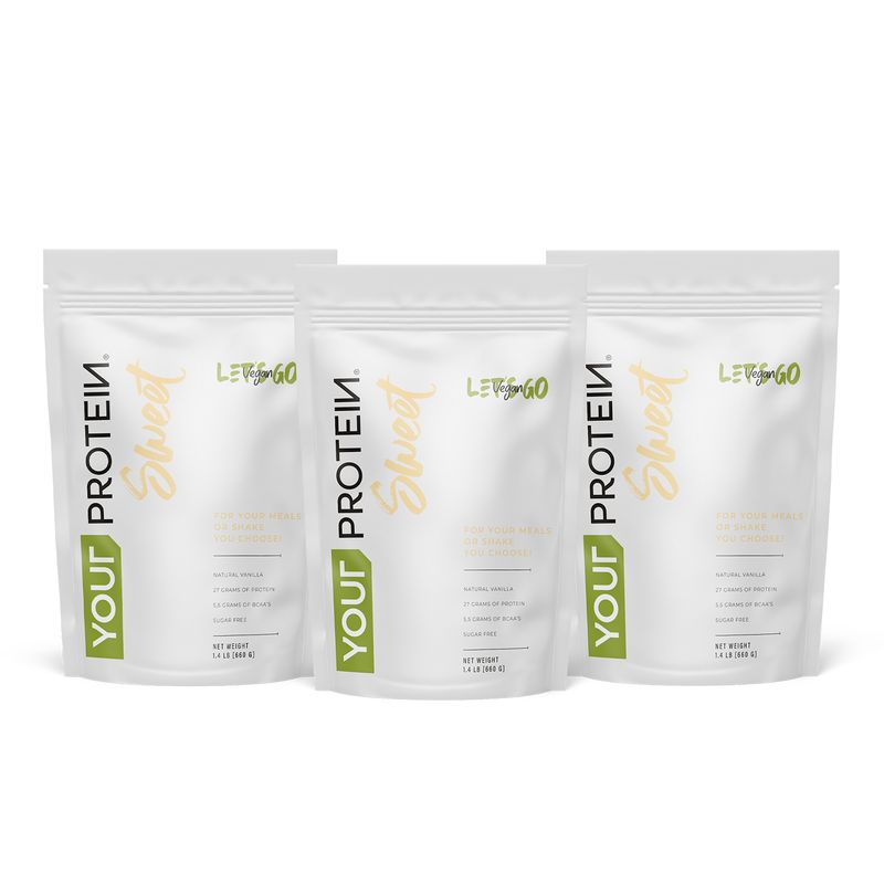 GENERICO - Pack x3 Proteina Vegan Vainilla Refill By Chef Protein 660g