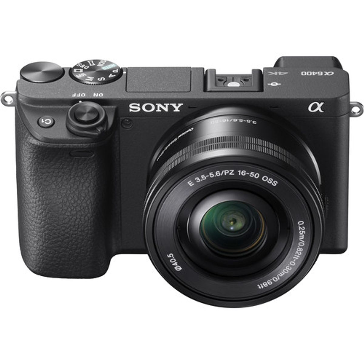 SONY - Sony a6400 Mirrorless Camera with 16-50mm f 3.5 - 5.6 Lens - Negro