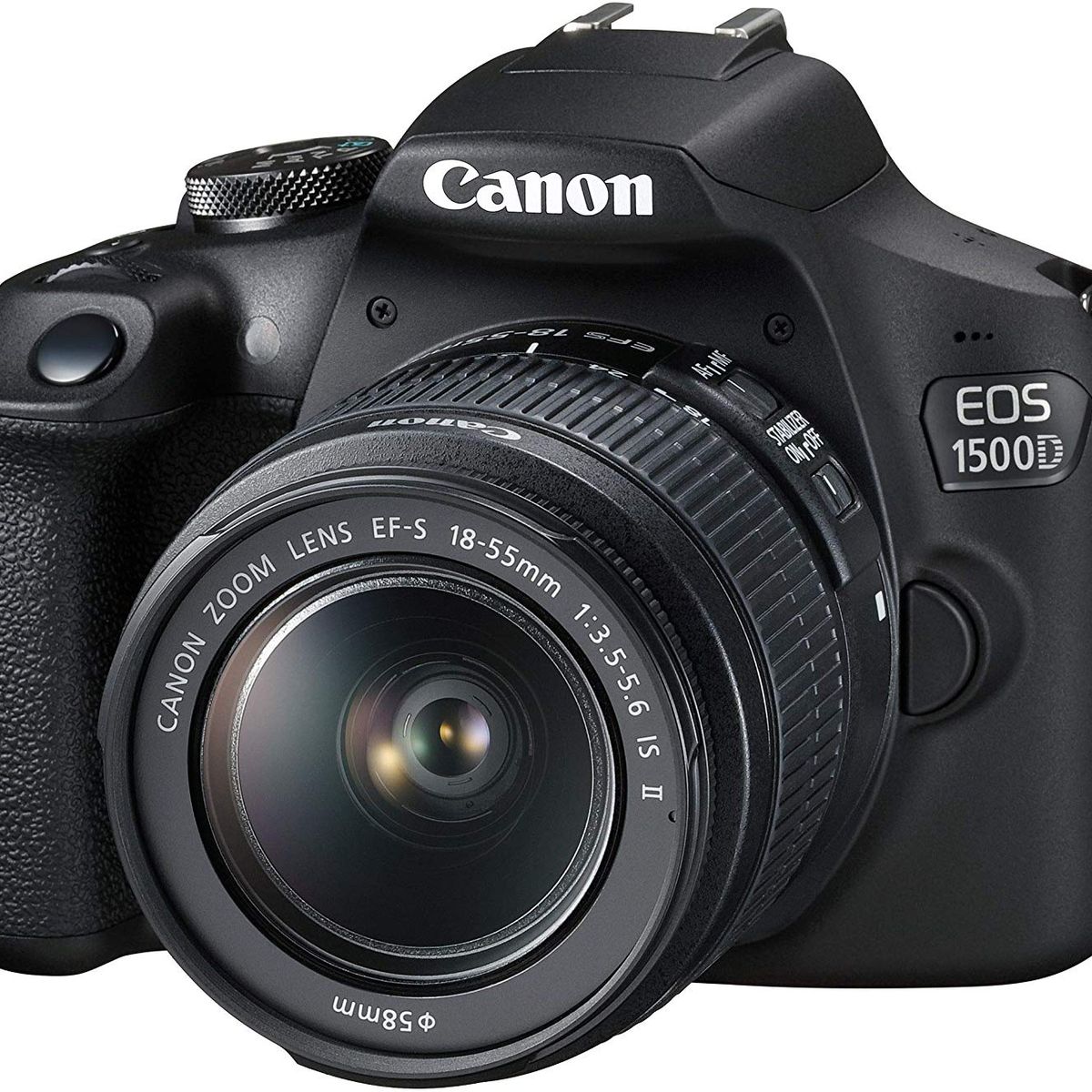 CANON - Canon EOS 1500D DSLR Camera with EF-S 18-55 IS II Lens