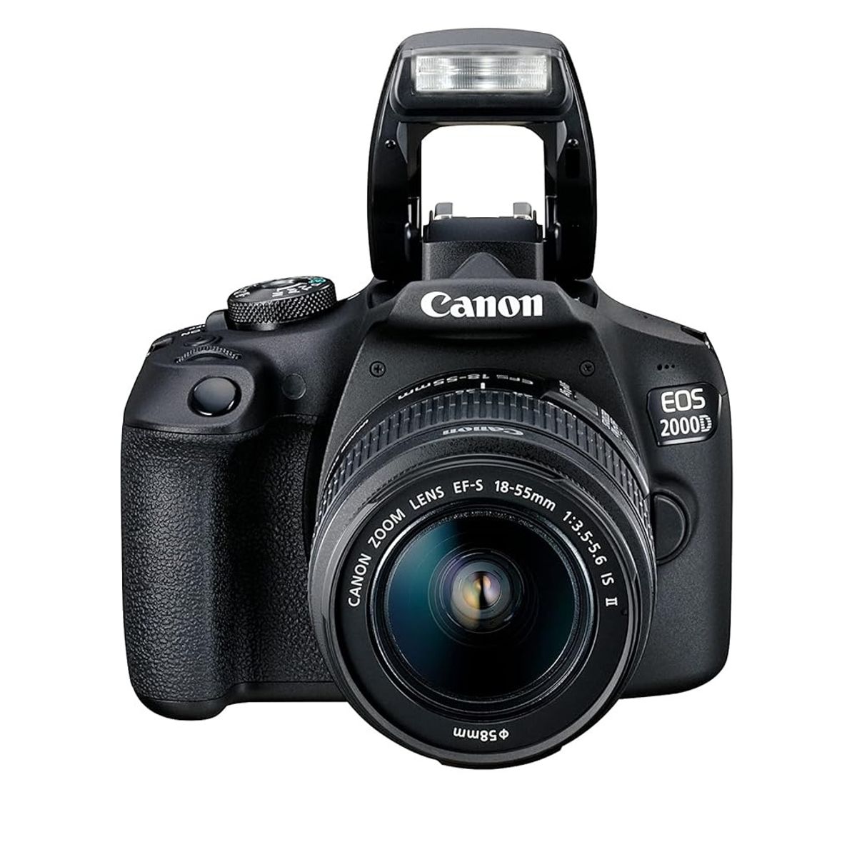 CANON - Canon EOS 2000D DSLR Camera with 18-55 IS II lens