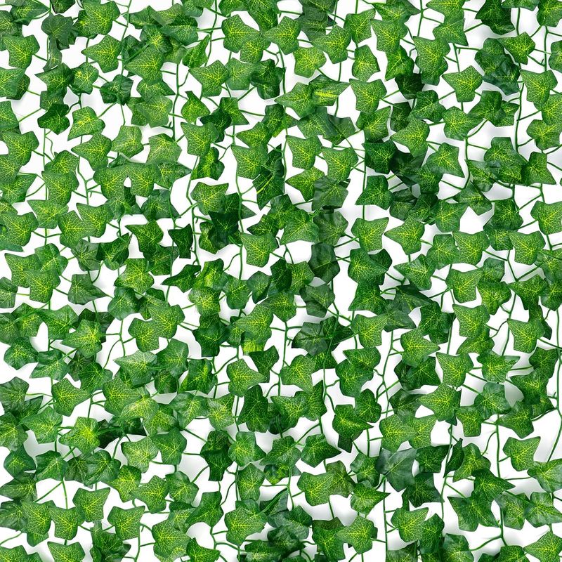 GENERICO - Guirnaldas De Hiedra Artificial De 12 X 22M Para Decoración