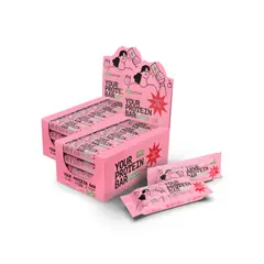 YOUR PROTEIN - Pack x 32 Barras de Frutos del Bosque Vegan 60g