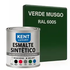 KENT - ESMALTE SINTETICO - 1-8 GALÓN - VERDE MUSGO