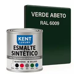 KENT - ESMALTE SINTETICO - 1-8 GALÓN - VERDE ABETO