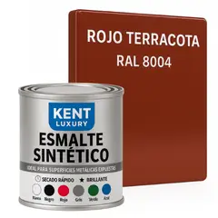 KENT - ESMALTE SINTETICO - 1-8 GALÓN - ROJO TERRACOTA