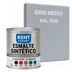 KENT - ESMALTE SINTETICO - 1-8 GALÓN - GRIS MEDIO