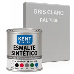 KENT - ESMALTE SINTETICO - 1-8 GALÓN - GRIS CLARO