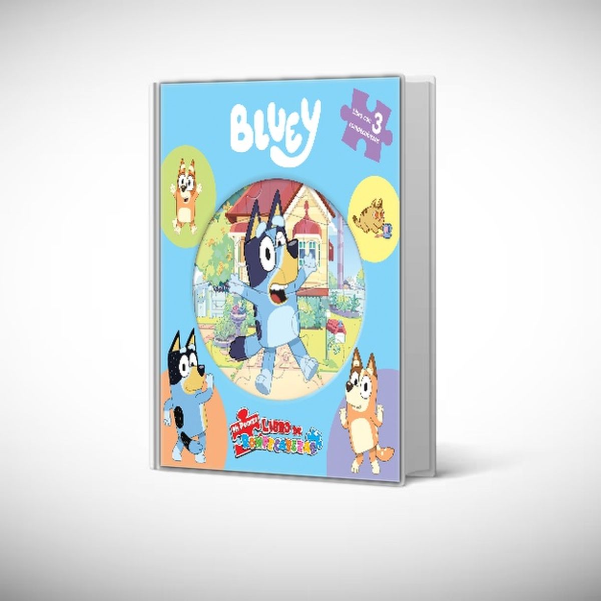 PLANETA JUNIOR - Libro BBC Bluey. Mi primer libro de rompecabezas