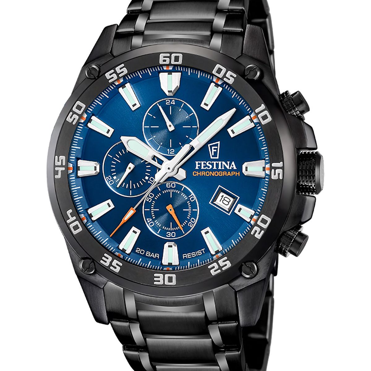 FESTINA - Reloj F20735/1 Festina Azul Hombre Timeless Chronograph