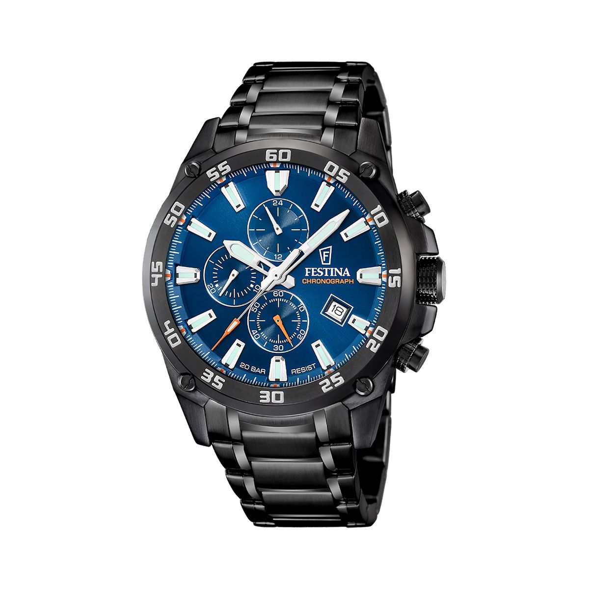 FESTINA - Reloj F20735/1 Festina Azul Hombre Timeless Chronograph