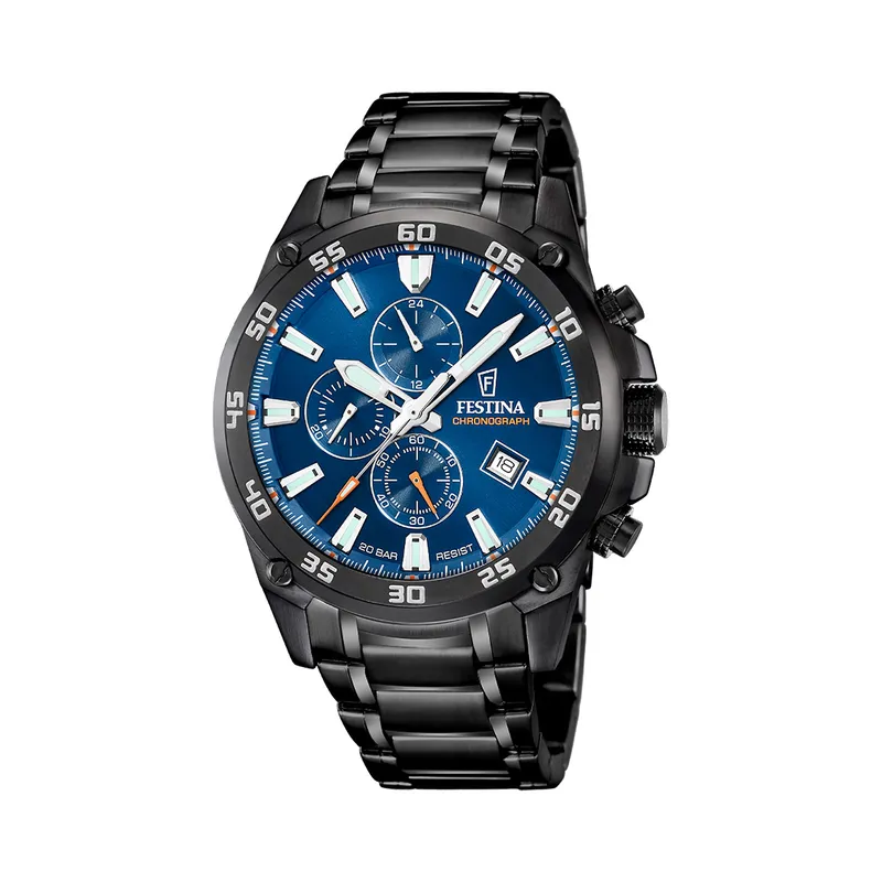 FESTINA - Reloj F20735/1 Festina Azul Hombre Timeless Chronograph