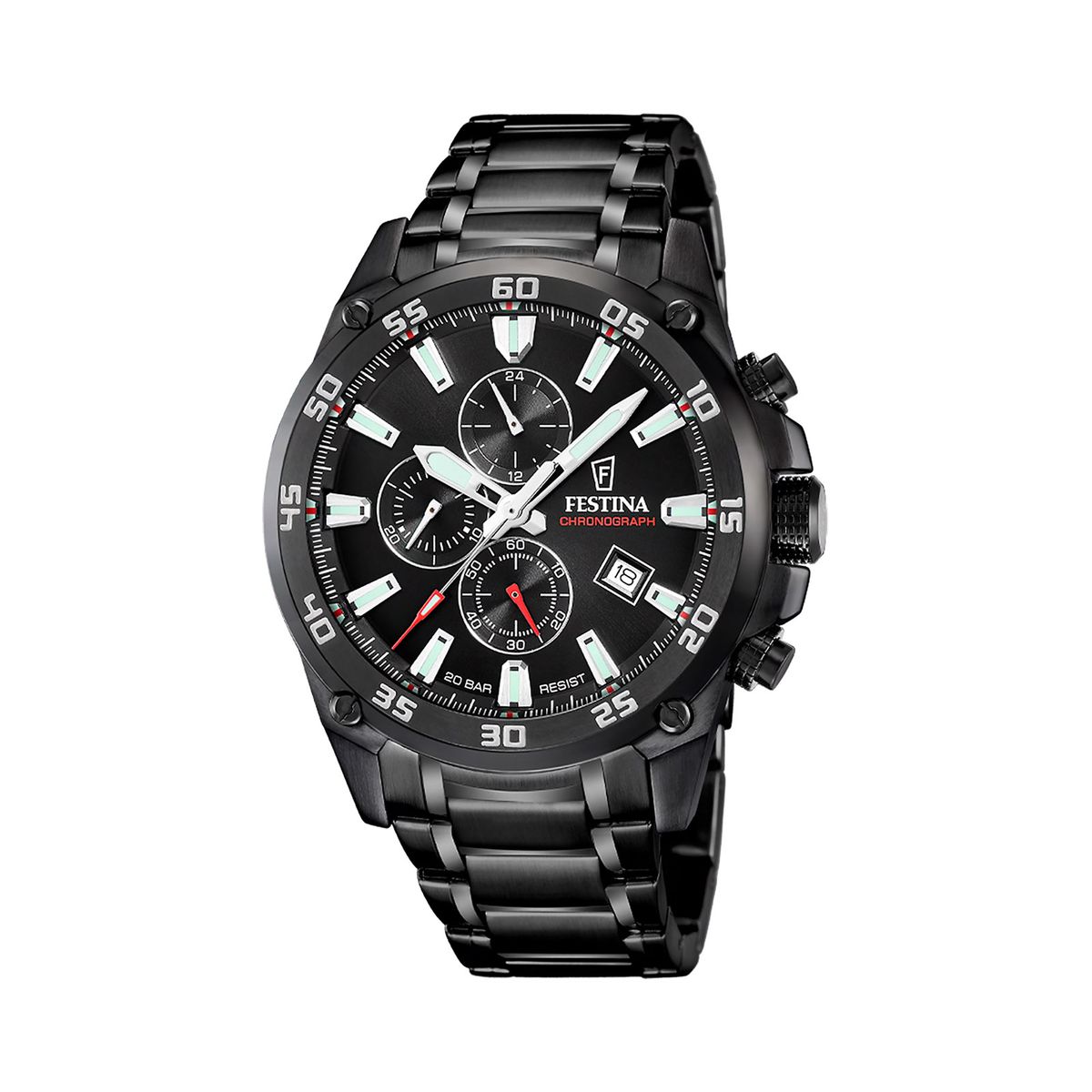 FESTINA - Reloj F20735/3 Festina Negro Hombre Timeless Chronograph