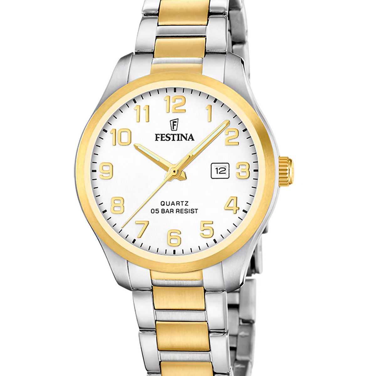 FESTINA - Reloj F20739/1 Festina Blanco Mujer Acero Clasico