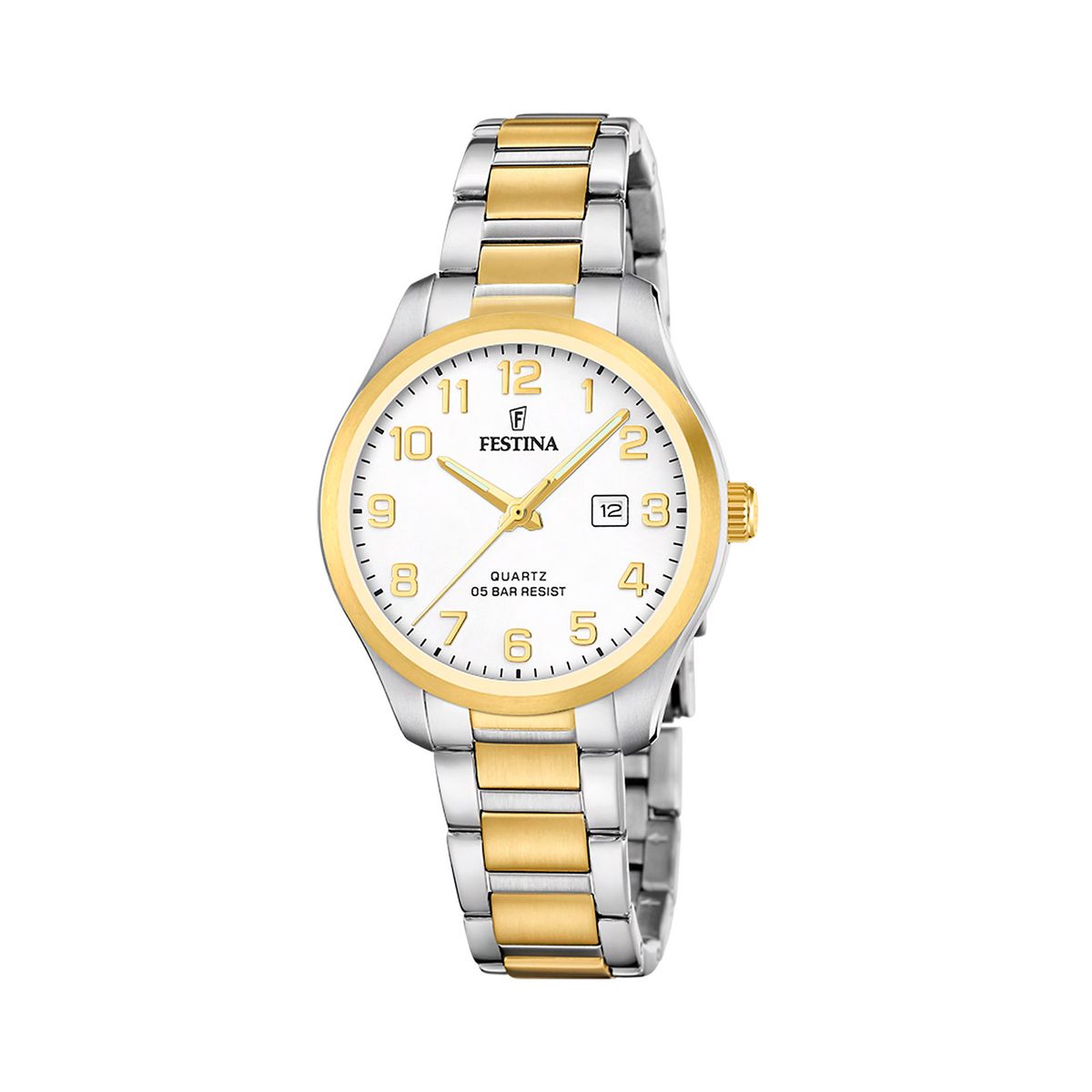 FESTINA - Reloj F20739/1 Festina Blanco Mujer Acero Clasico