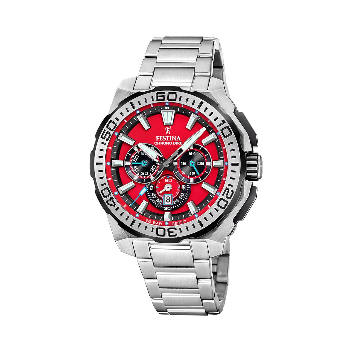 FESTINA - Reloj F20724/5 Festina Rojo Hombre Chrono Bike