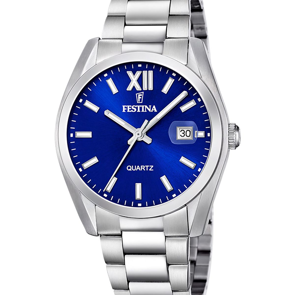 FESTINA - Reloj F20707/4 Festina Azul Hombre Acero Clasico
