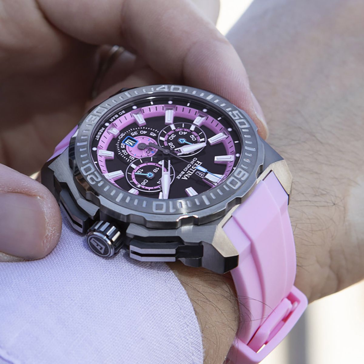 FESTINA - Reloj F20725/2 Festina Negro Hombre Chrono Bike