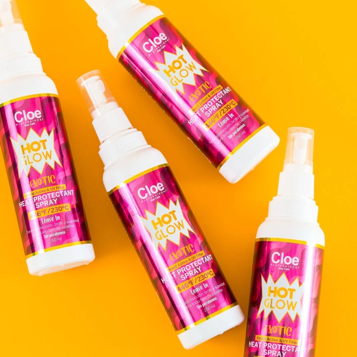 CLOE - Protector Termico Hot Glow Exotic Cloe 250ML