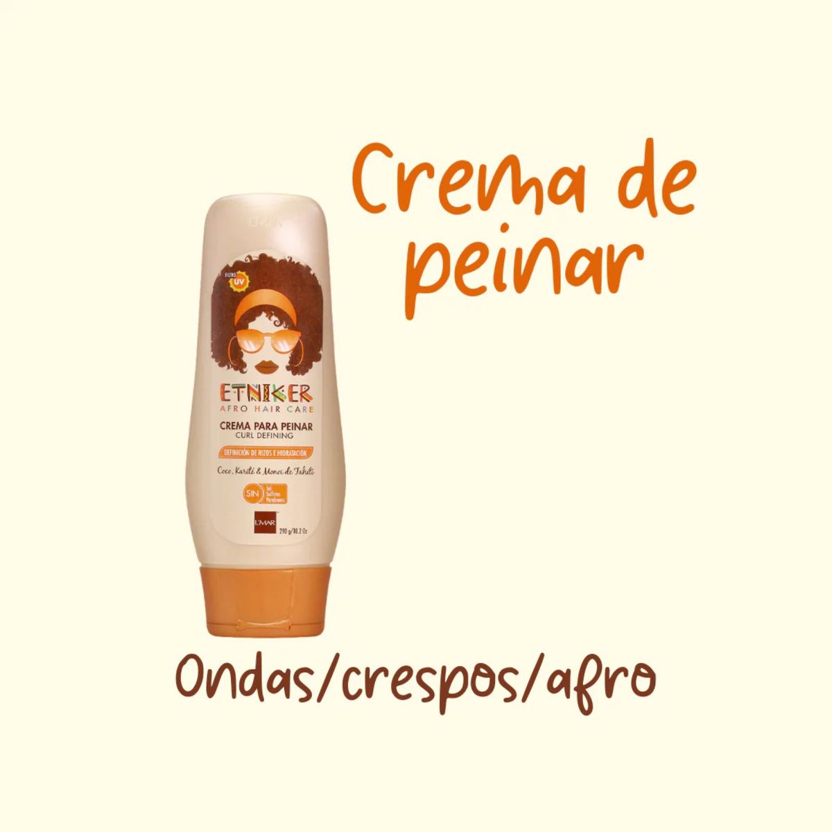 ETNIKER - CREMA PARA PEINAR CURL DEFINING ETNIKER DE 290g