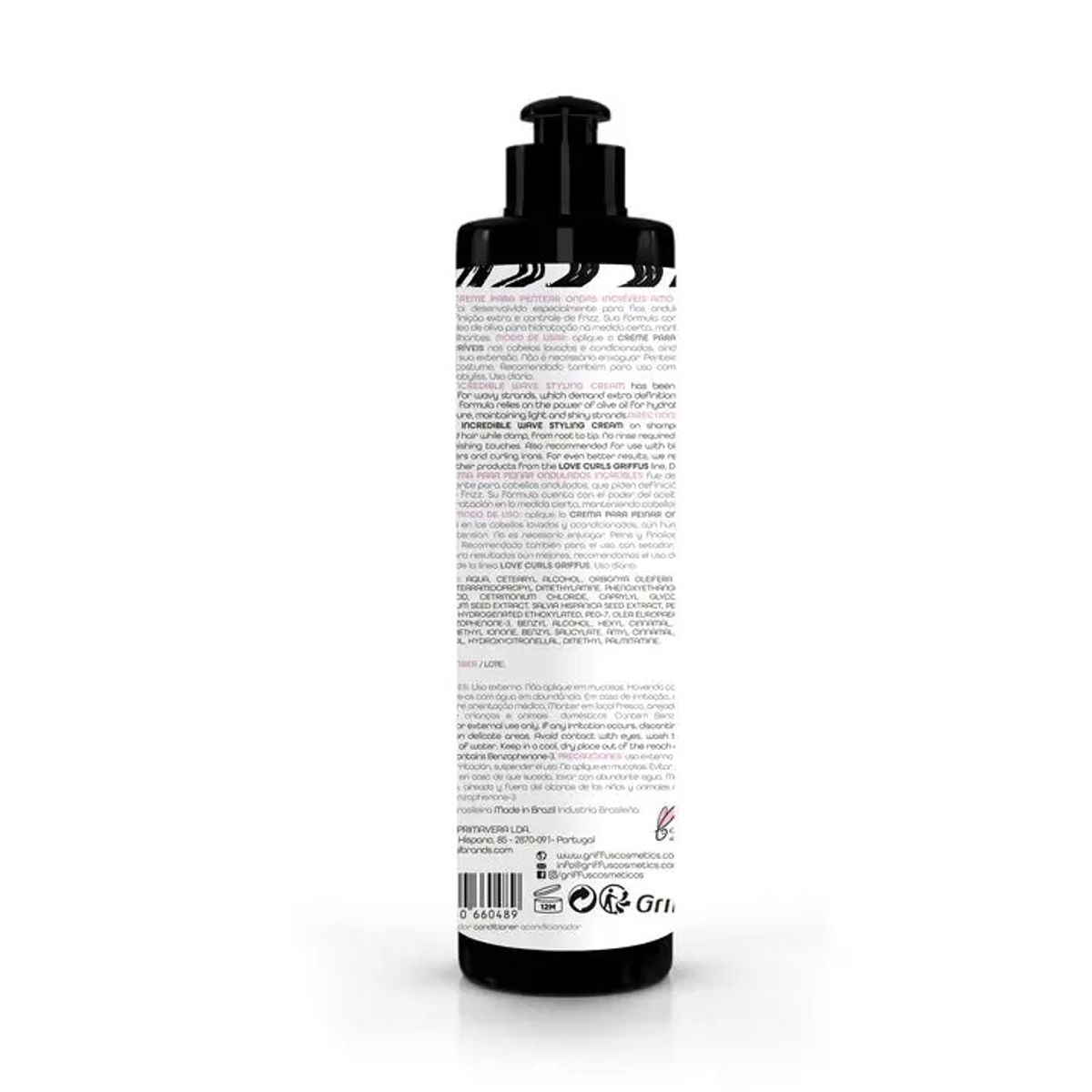 GRIFFUS - CREMA PARA PEINAR ONDAS INCREIBLES 420G GRIFFUS