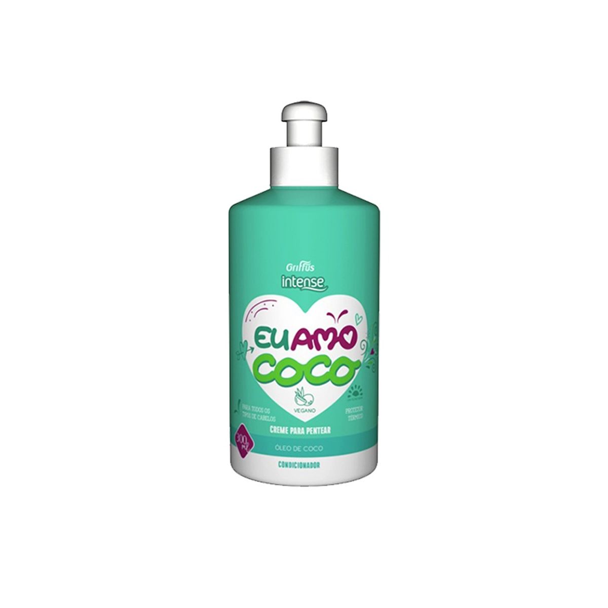GRIFFUS - CREMA PARA PEINAR EU AMO COCO 300ML GRIFFUS