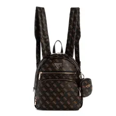 GUESS - Mochila Power Play Tech Backpack Marrón